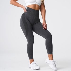 Black Speckled Contour Seamless Leggings